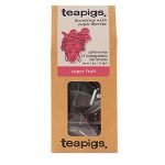 Super Fruit från Teapigs är tepåsar med skogens läckerheter som tranbär, blåbär, lingon, fläder och björnbär.