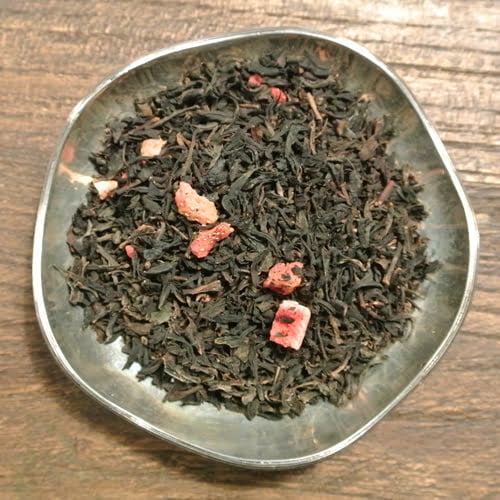 Polkagris - svart te