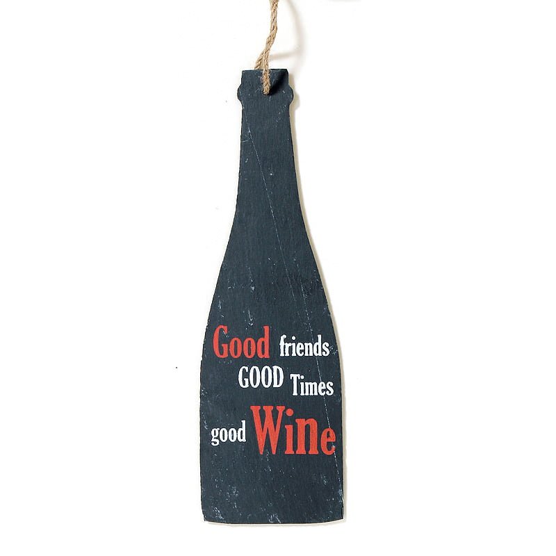 Skiffertavla – Good wine