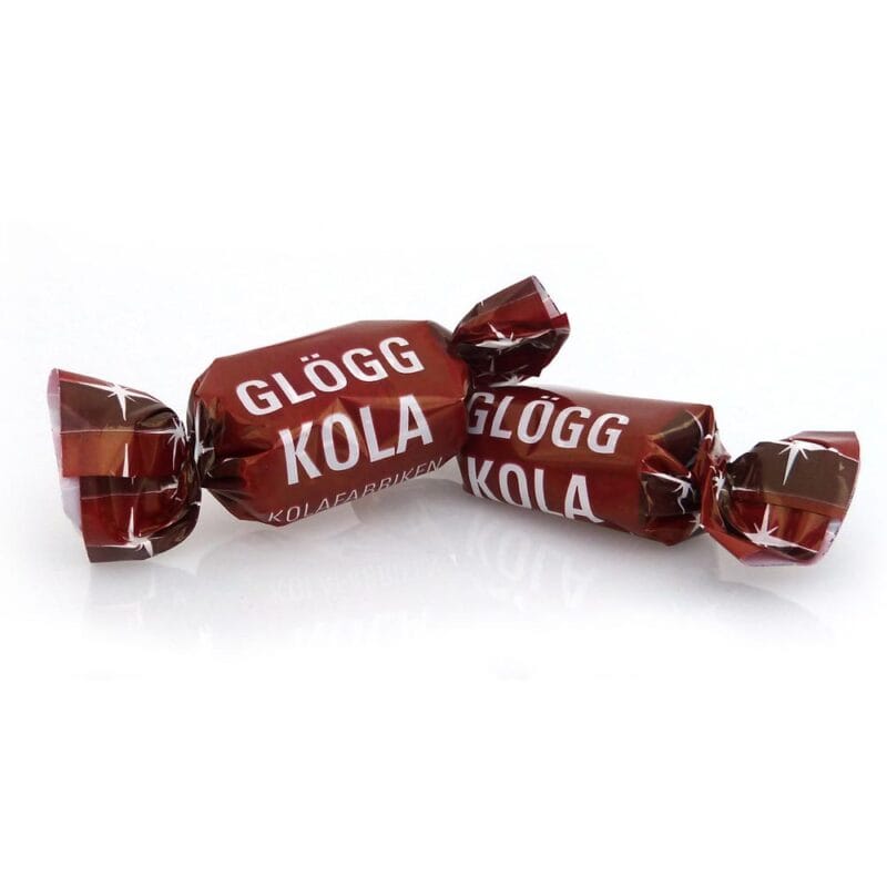 Kola med smak av glögg. Tillverkad i Sverige med noga utvalda ingredienser och med extra mycket omsorg och kärlek.