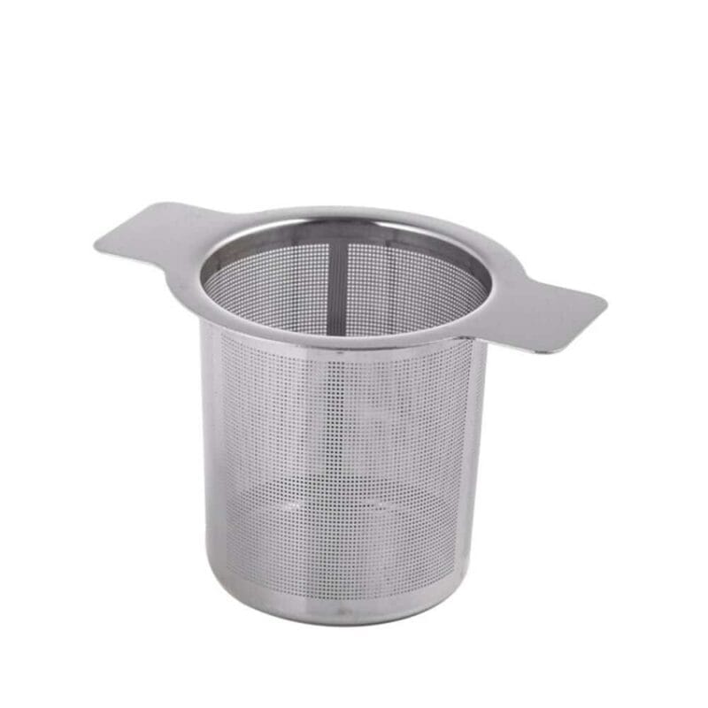 Praktisk tesil för kopp och kanna. Tesilen har många och små hål vilket gör att den passar för alla sorters te. Tillverkad i rostfritt stål. Mått 10x5,7x6 cm (lxbxh).