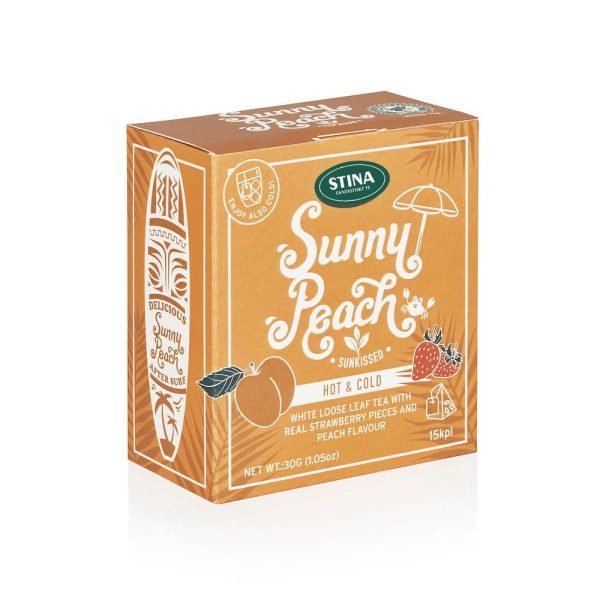 Sunny Peach - Sunkissed (vitt te) - Hot & Cold påste
