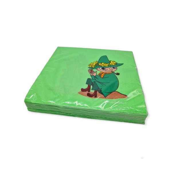 Mumin Snusmumriken Servett 33x33 cm 20-pack