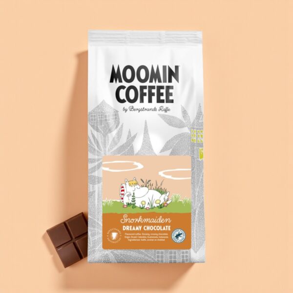 Muminkaffe Snorkfröken Choklad - Smaksatt kaffe bryggmalet 250 g
