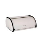 Brödbox i härlig retrostil från danska PLINT. Snygg brödförvaring att ha ståendes framme på köksbänken. Mått 34x15x24 cm (lxhxd). Tillverkad i metall.