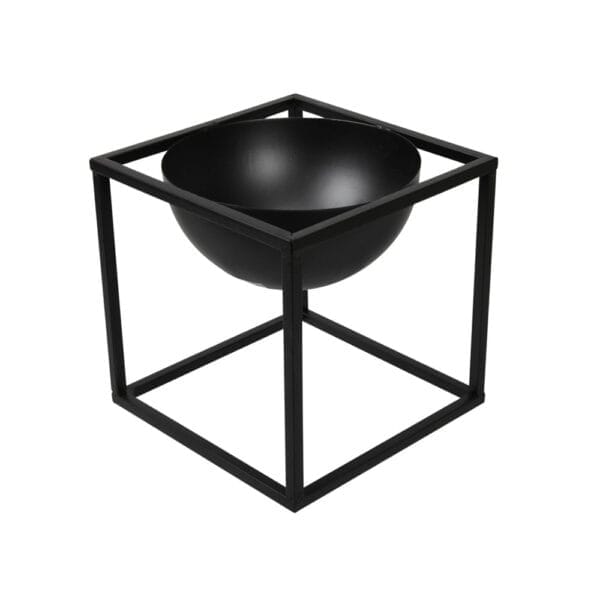 Kruka i metall 18 cm