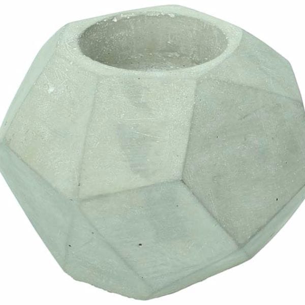 Värmeljushållare betong 10 cm