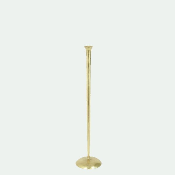 Golvljusstake guld 59 cm