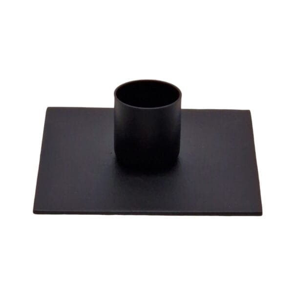 Ljusstake Square svart 7,5 cm