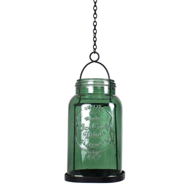 Hängande ljuslykta Mason Jar 33 cm