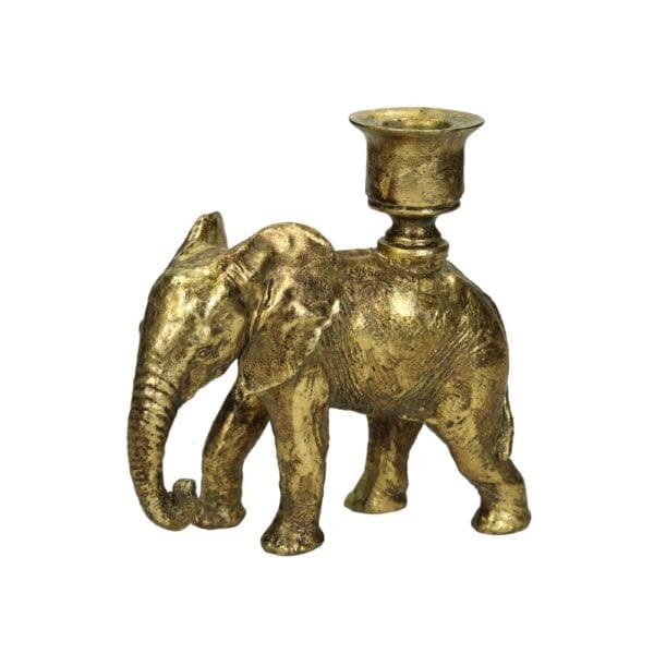 Ljusstake elefant 15 cm