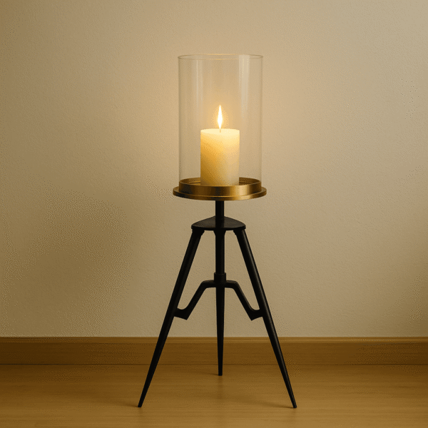 Stormlykta på tripod 51 cm