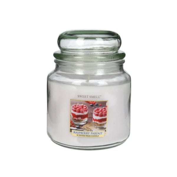 Doftljus Raspberry Parfait Ø10 cm H13,5 cm 90 tim