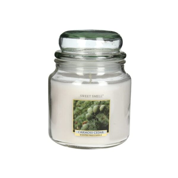 Doftljus Oakmoss Cedar Wood Ø10 cm H13,5 cm 90 tim