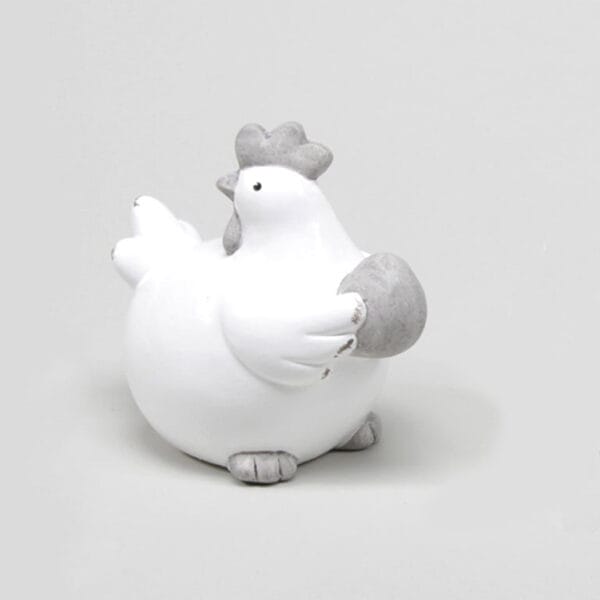 Höna i terrakotta 10 cm