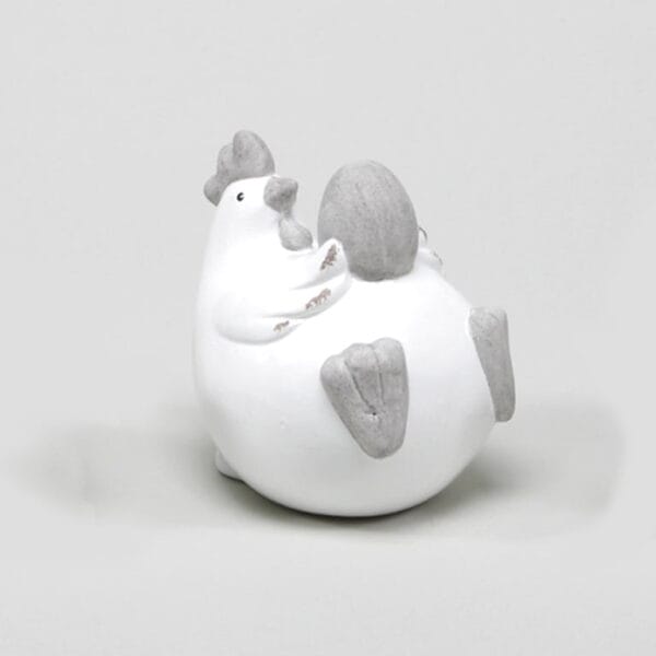 Höna i terrakotta 10 cm