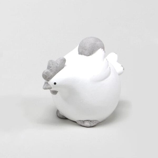 Höna i terrakotta 10 cm