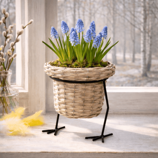 Blomkruka med ankfötter Ø 14,5 cm H 17 cm