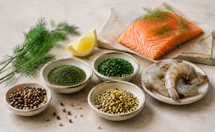 Fisk och skaldjur