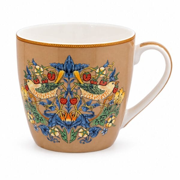William Morris Strawberry Thief karamell Mugg 400 ml