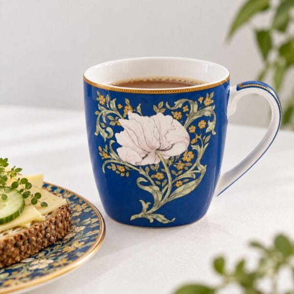 William Morris Pimpernel blå Mugg 400 ml