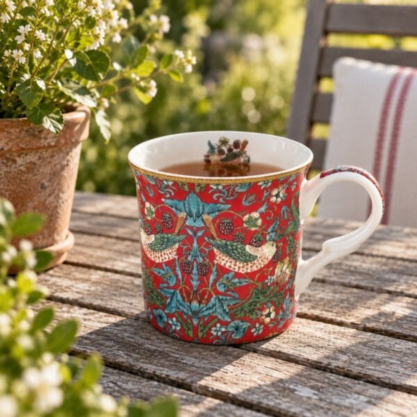 William Morris Strawberry Thief Palacemugg 300 ml